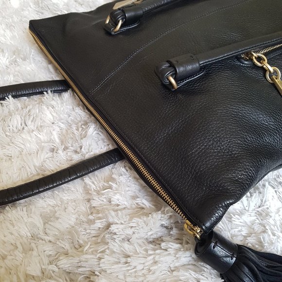 See by Chloe Black Leather Tote (NWOT) - Picture 3 of 14